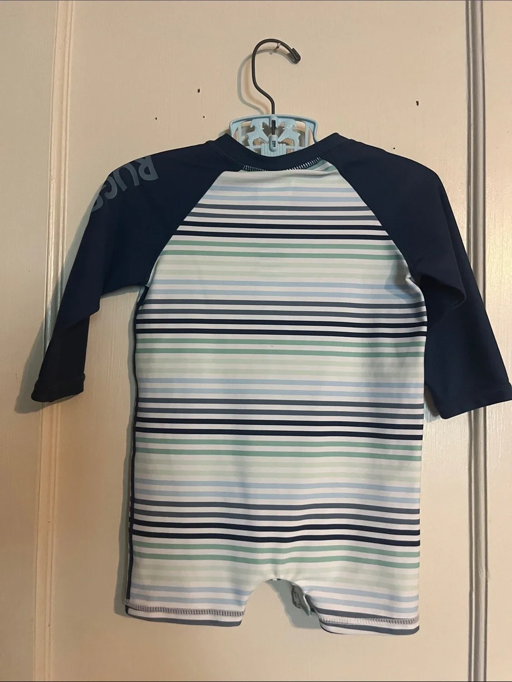 RuggedButts Long Sleeve One Piece Rash Guard Swimsuit